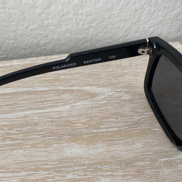 Quay Black Beatnik Sunglasses - Picture 3 of 3